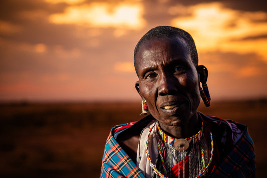 Massai Traditional Lady